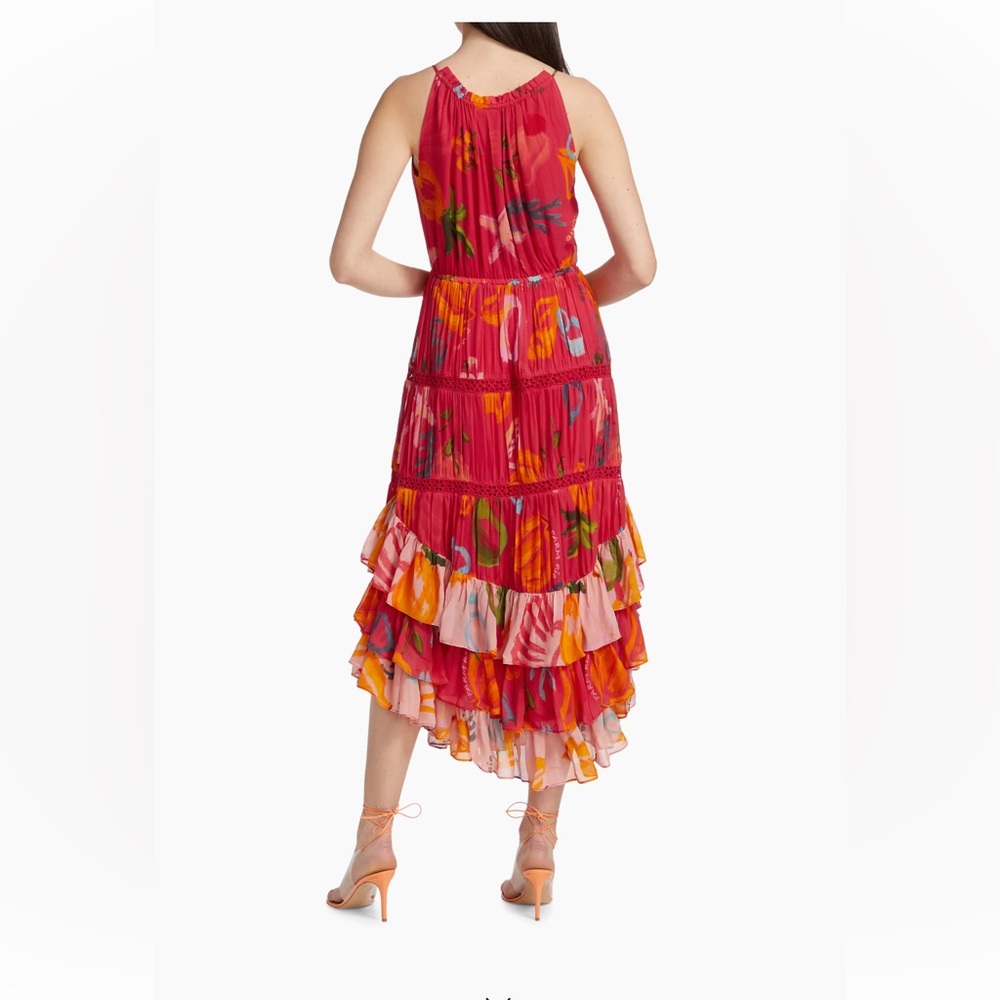 Farm Rio

Mixed Fruits Ocean Tiered Midi-Dress - Picture 8 of 13